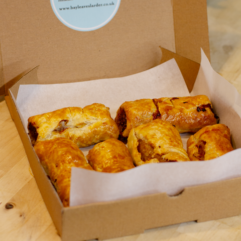 Box of Sausage Rolls - 4 or 6