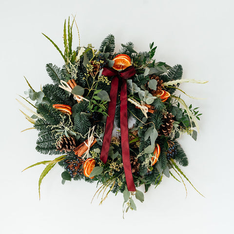 Festive Christmas Wreath Making Workshop - Tuesday 1st December 6.30PM